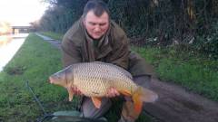 Caught on Worcester canal 13lb 4oz