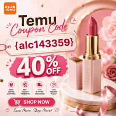 Temu Coupon Code 40% Off